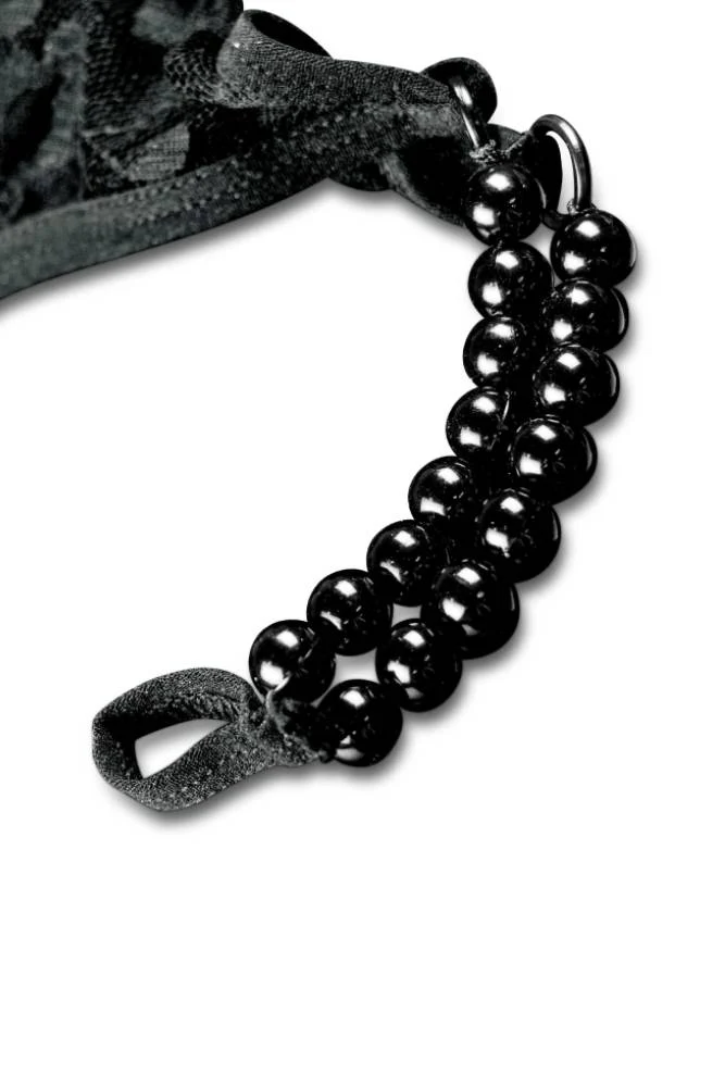 Pipedream - Hookup Panties - Crotchless Pleasure Panties with Clitoral Beads & Attachable Butt Plug - Size S-L - Image 6