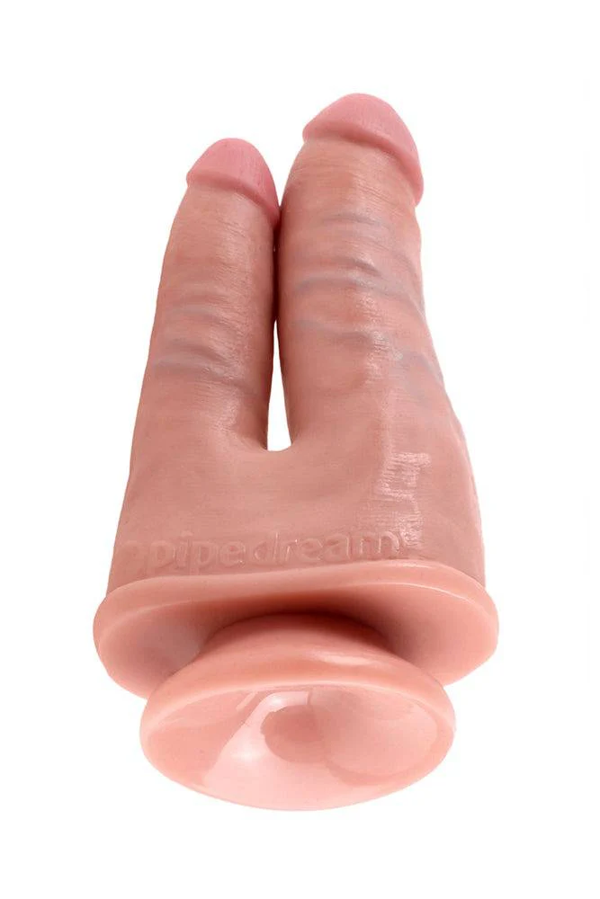 Pipedream - King Cock - 6" Double Penetrator Ultra Realistic Dildo - Image 3