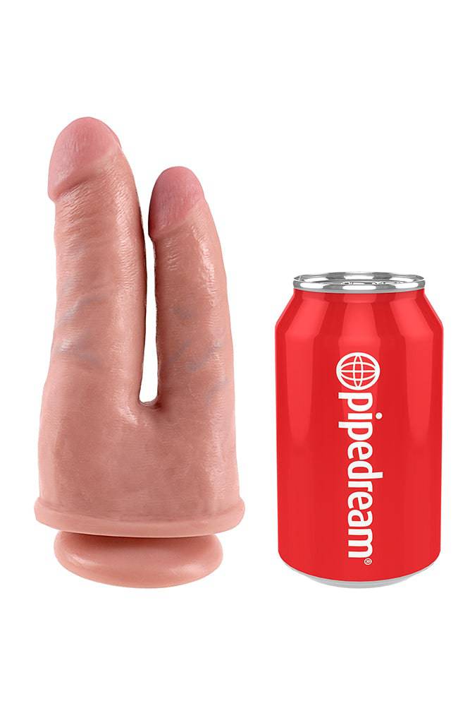 Pipedream - King Cock - 6" Double Penetrator Ultra Realistic Dildo - Image 4
