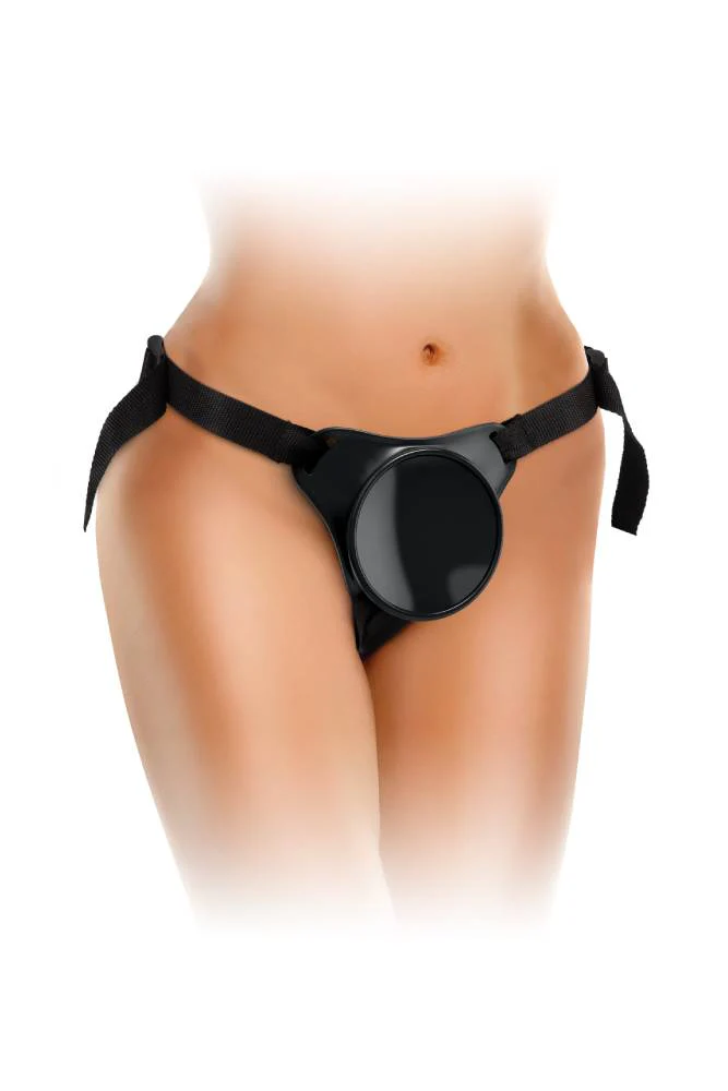 Pipedream - King Cock Elite - Beginner's Silicone Body Dock Strap-on Kit - Beige - Image 3