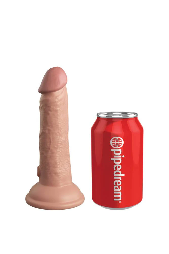 Pipedream - King Cock Elite - Beginner's Silicone Body Dock Strap-on Kit - Beige - Image 8