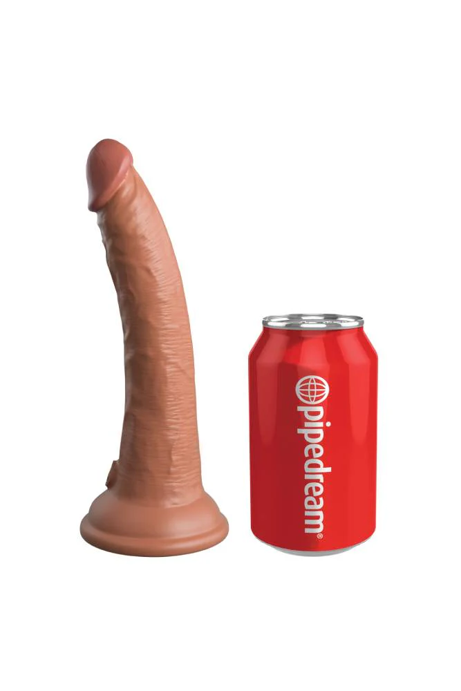 Pipedream - King Cock Elite - Comfy Silicone Body Dock Strap-on Kit - Tan - Image 6