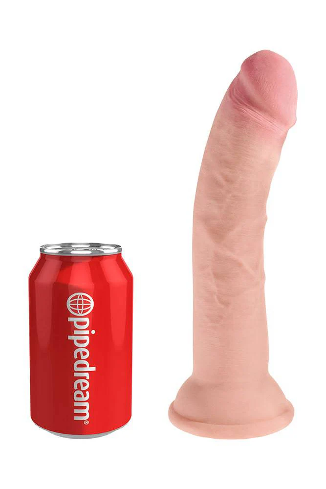 Pipedream - King Cock Plus - Triple Density Realistic Dildo - 7 Inch - Beige - Image 6