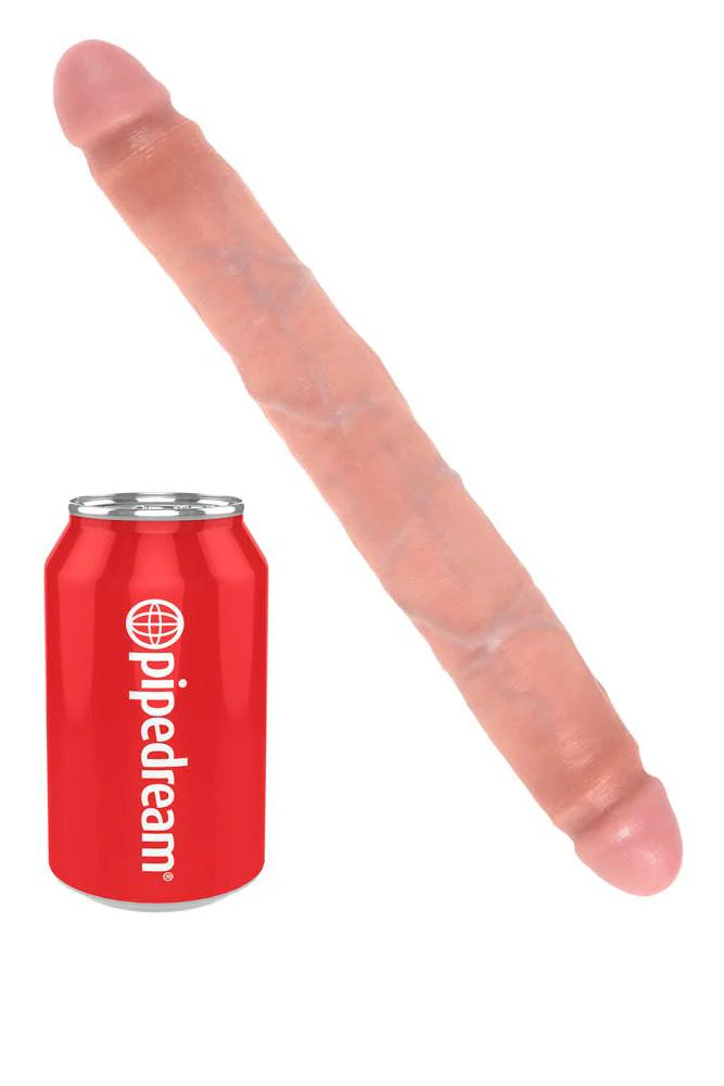 Pipedream - King Cock - Realistic Slim 12" Double Ended Dildo - Image 3