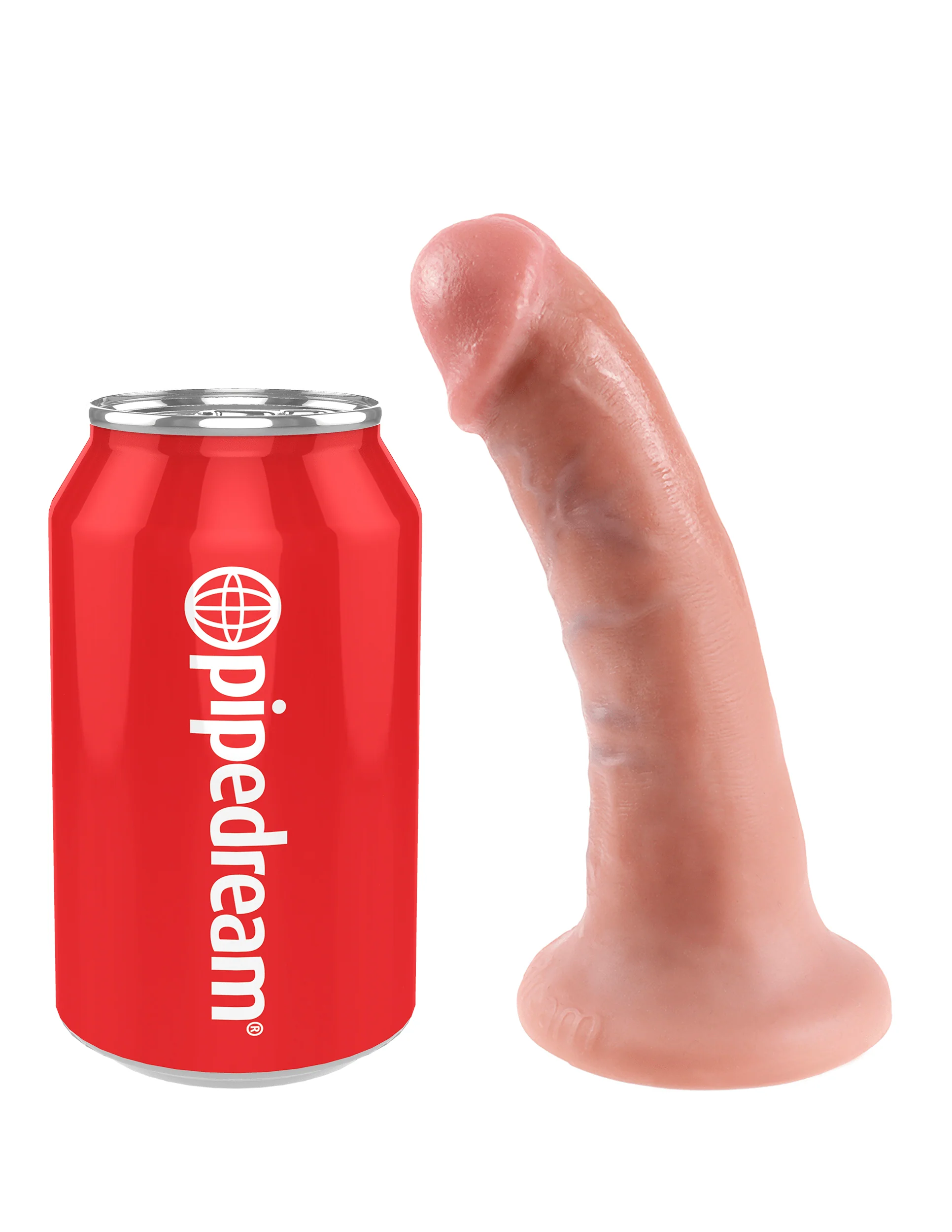 Pipedream - King Cock - Ultra Realistic Dildo - 6 inch - Light - Image 3