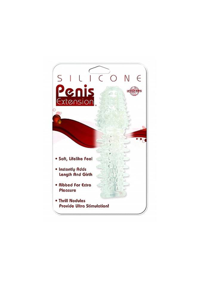 Pipedream - Silicone Penis Extension - Clear
