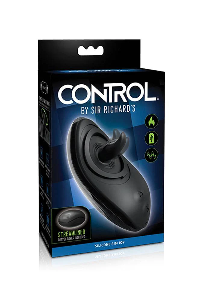 Pipedream - Sir Richard's Control - Silicone Rim Joy Warming Tongue Vibrator - Image 5