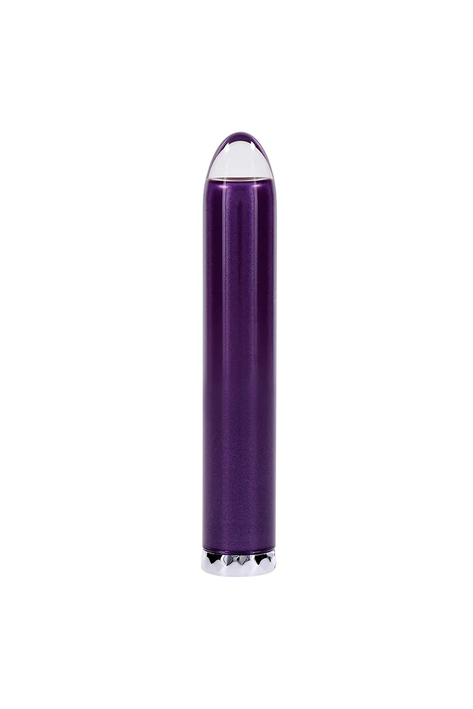 Playboy - Amethyst Glass Tip Bullet Vibrator - Purple - Image 2