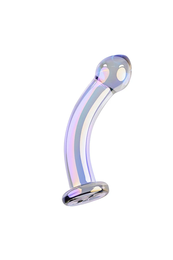 Playboy - Jewels King Glass Dildo - Iridescent