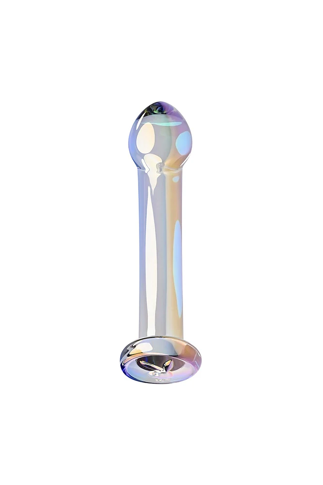 Playboy - Jewels King Glass Dildo - Iridescent - Image 4
