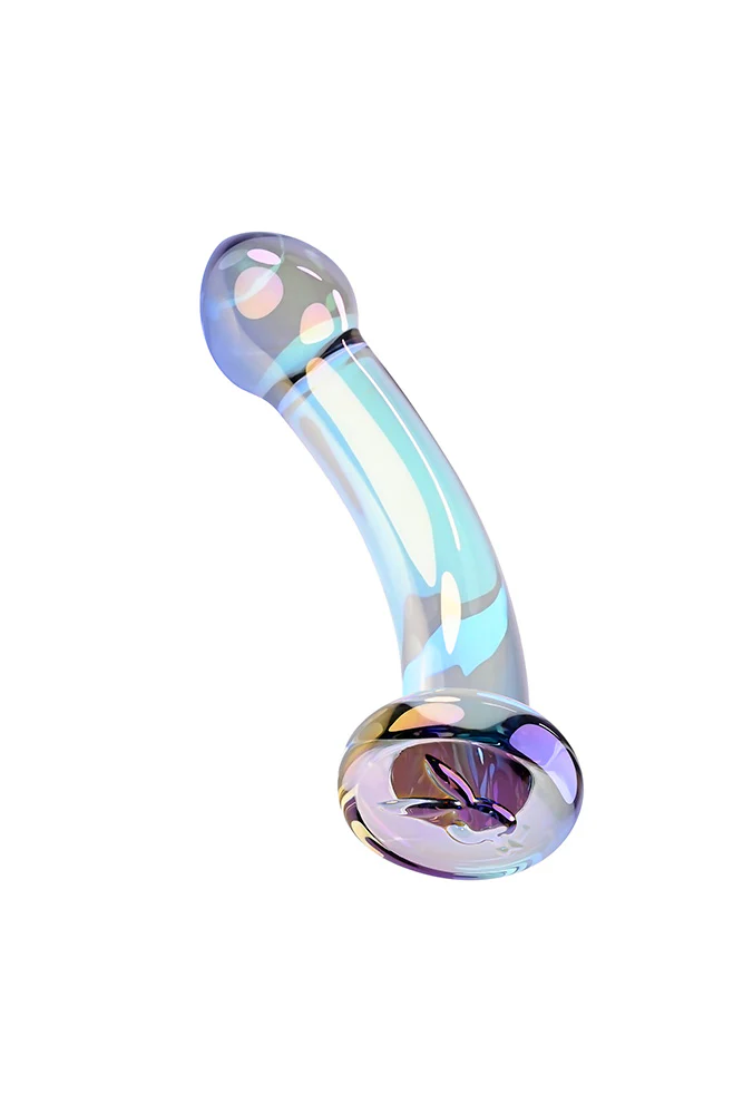 Playboy - Jewels King Glass Dildo - Iridescent - Image 6