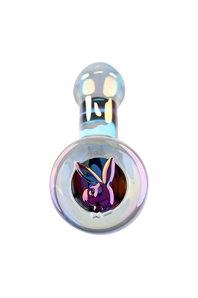 Playboy - Jewels King Glass Dildo - Iridescent - Image 7