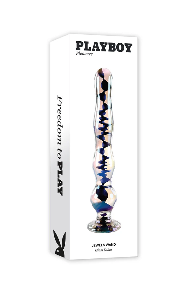 Playboy - Jewels Wand Glass Dildo - Multicolour - Image 6