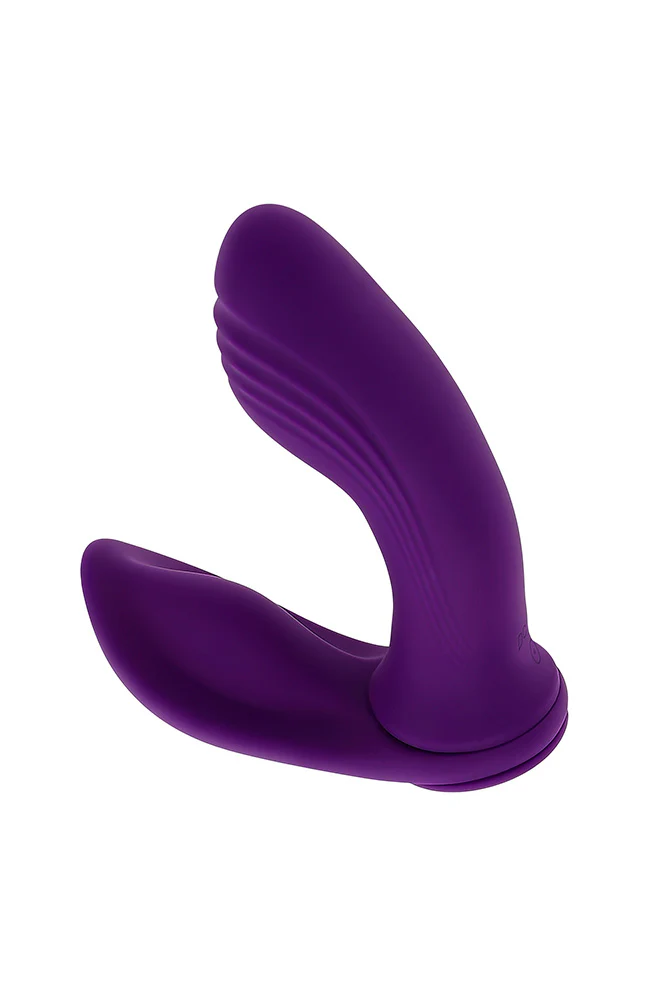 Playboy - Mix & Match 3 in 1 Vibrator with C-Ring - Purple - Image 3