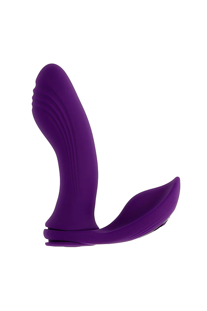 Playboy - Mix & Match 3 in 1 Vibrator with C-Ring - Purple - Image 5