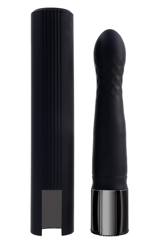 Playboy - Pleasure Zone Thrusting Vibrator - Black - Image 3