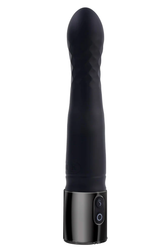 Playboy - Pleasure Zone Thrusting Vibrator - Black - Image 5