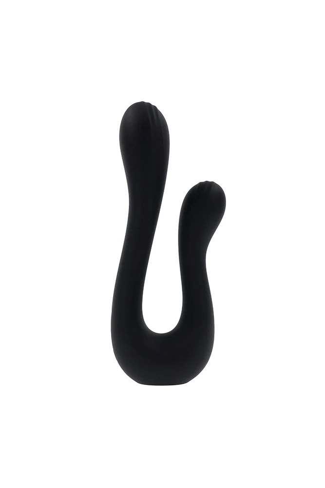 Playboy - The Swan Dual Vibrator - Black