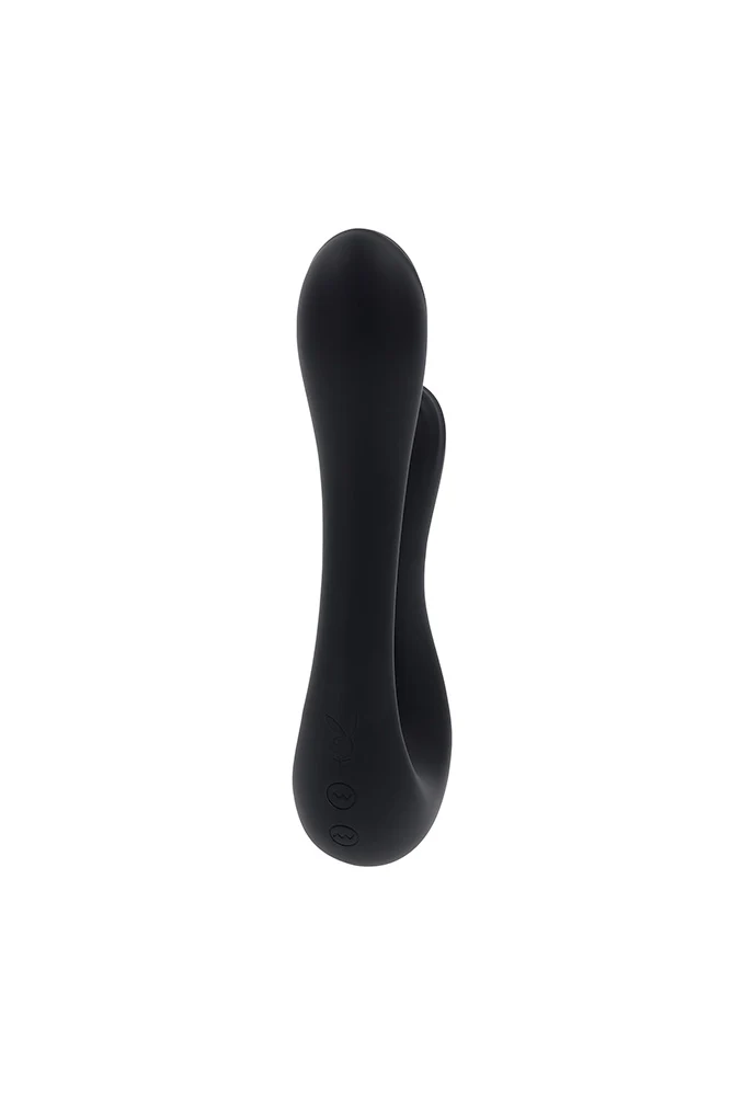 Playboy - The Swan Dual Vibrator - Black - Image 4