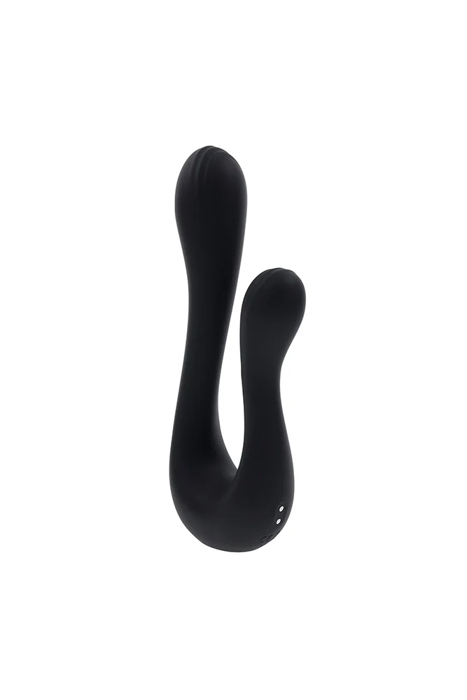 Playboy - The Swan Dual Vibrator - Black - Image 5