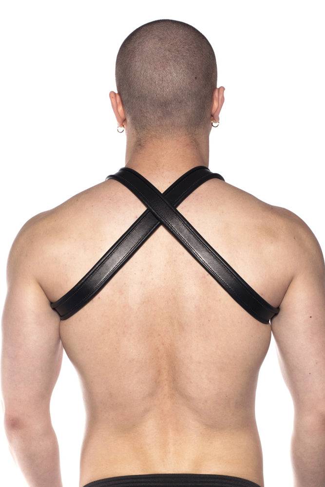Prowler - Premium Leather Cross Chest Harness - Image 4