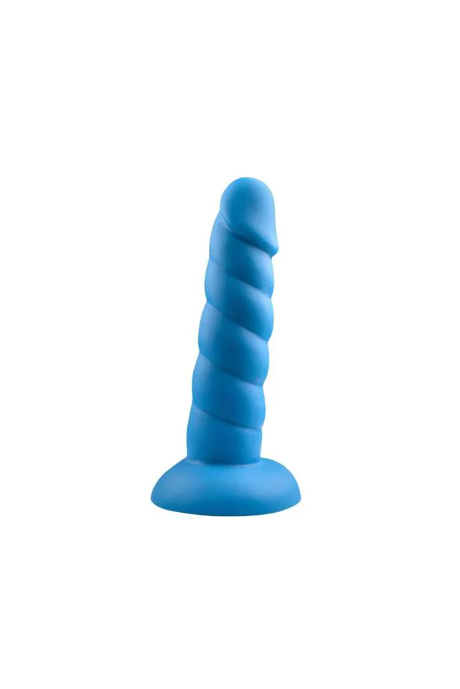 Rock Candy Toys - Suga Daddy - 5.5 Inch Silicone Dildo - Blue