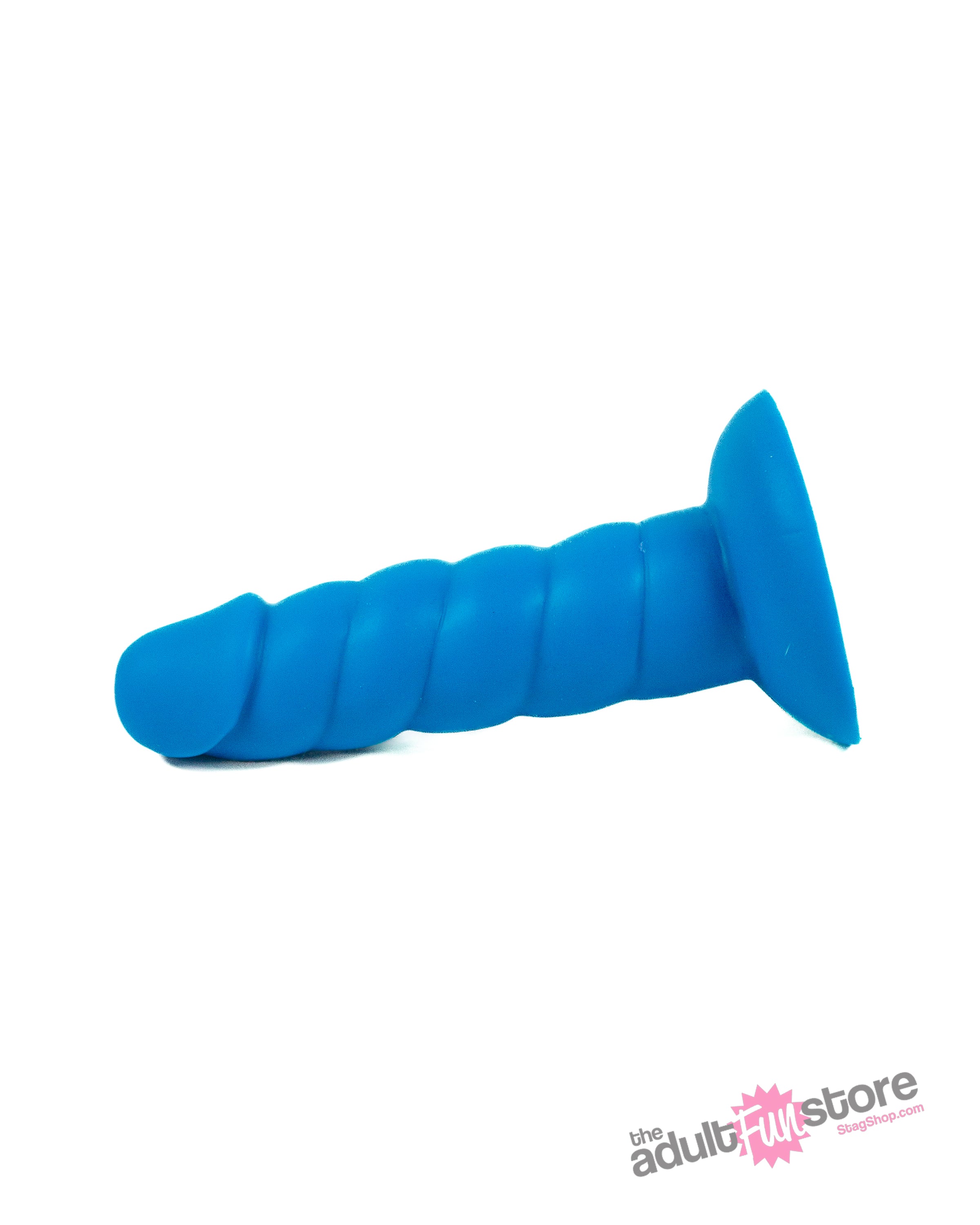 Rock Candy Toys - Suga Daddy - 5.5 Inch Silicone Dildo - Blue - Image 3