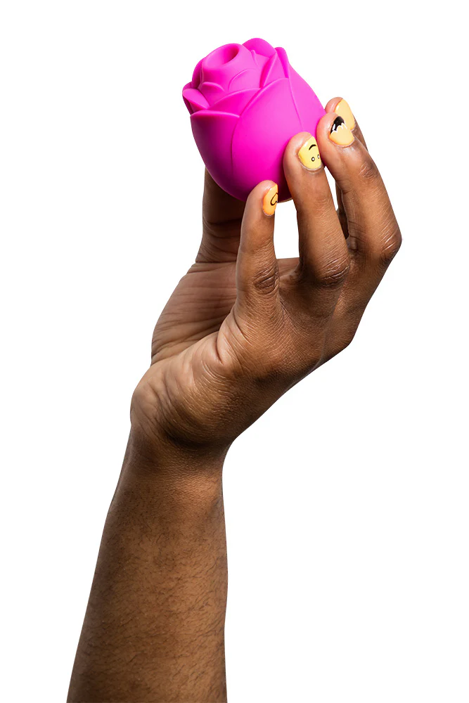 Romp - Rose Air Pulse Clitoral Stimulator - Pink - Image 3