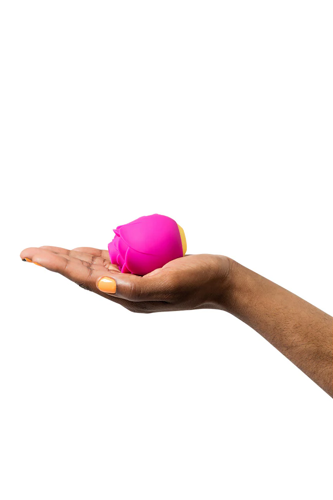 Romp - Rose Air Pulse Clitoral Stimulator - Pink - Image 5