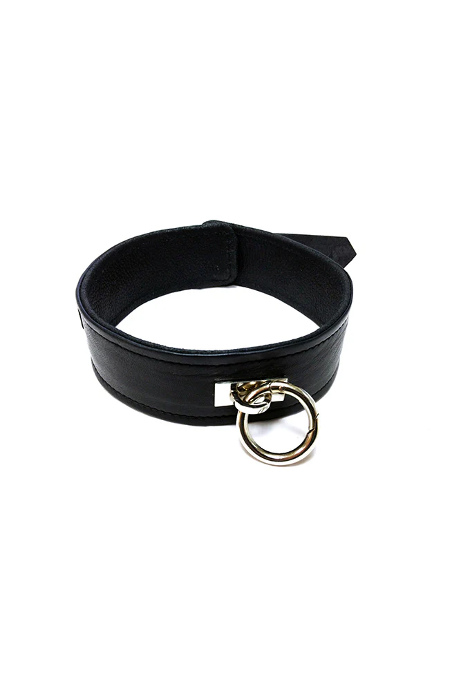 Rouge Garments - Leather Collar with O-Ring - Assorted Colors - Image 2