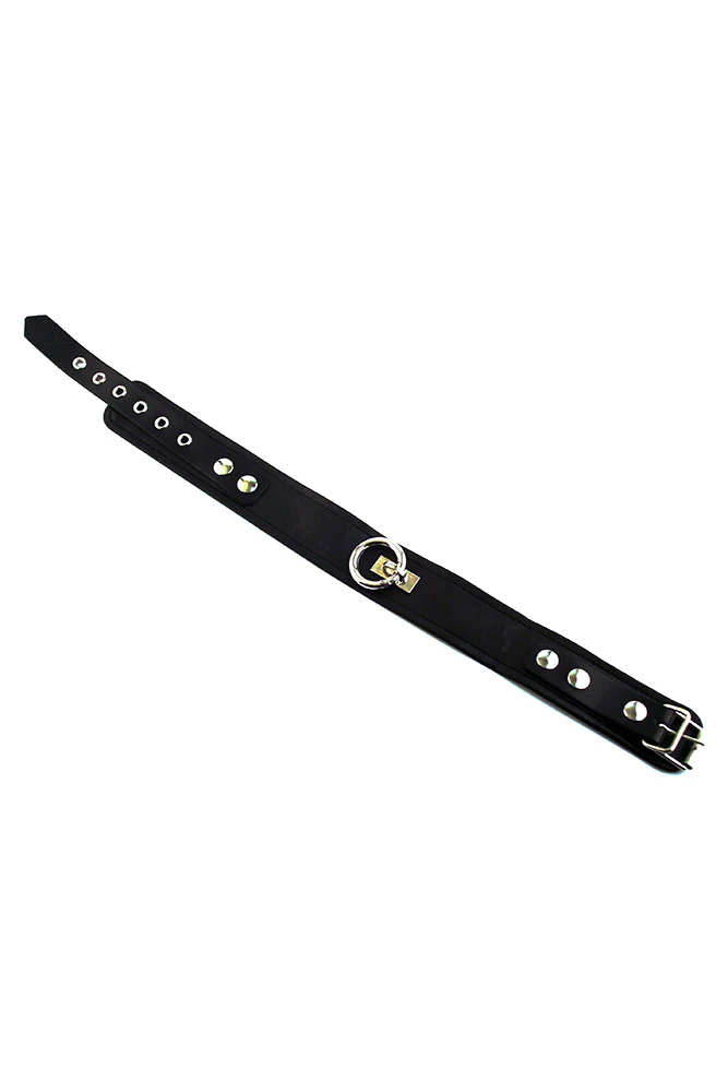 Rouge Garments - Leather Collar with O-Ring - Assorted Colors - Image 3