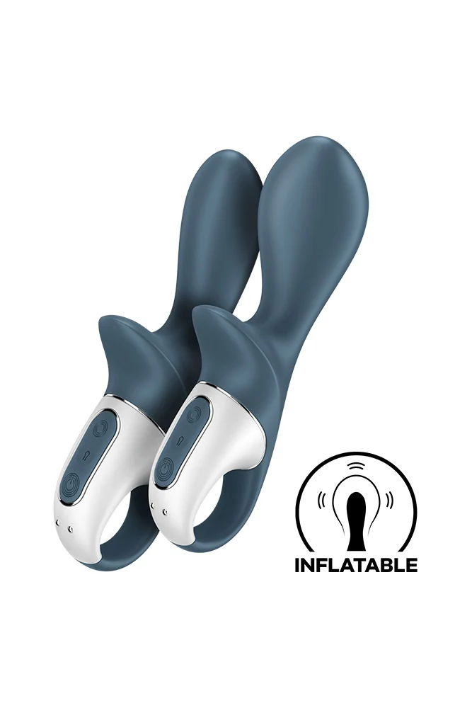 Satisfyer - Air Pump Booty 2 Inflatable Anal Vibrator - Black - Image 2
