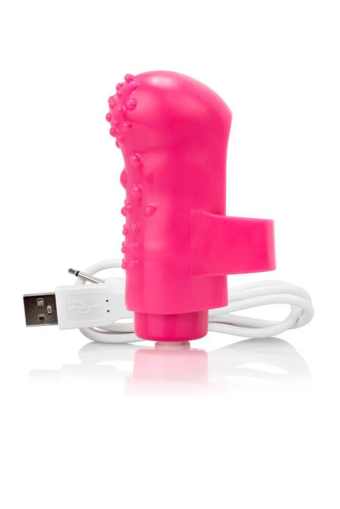 Screaming O - Charged - Fing O Rechargeable Finger Vibrator - Pink - Image 2