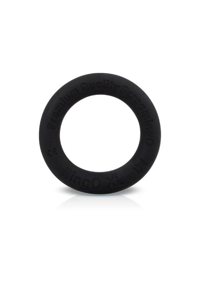 Screaming O - RingO - Ritz XL Stretchy Silicone Cock Ring - Black