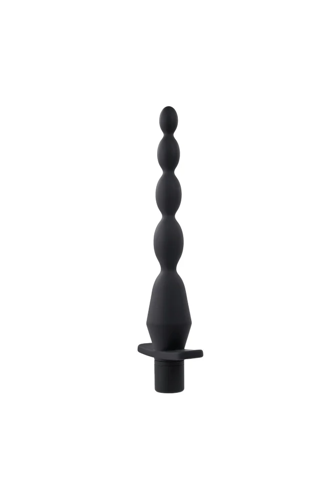 Selopa - Vibrating Butt Beads - Black - Image 4