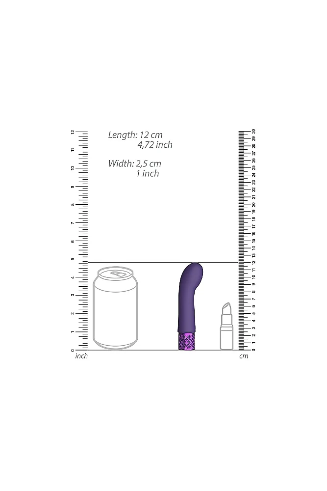 Shots - Royal Gems - Bijou Rechargeable Silicone Bullet Vibrator - Image 4