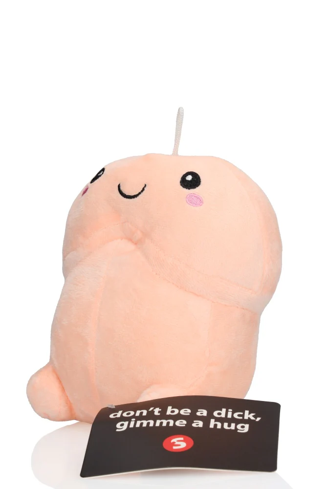 Shots Toys - 8 inch Short Penis Plushie - Beige - Image 2