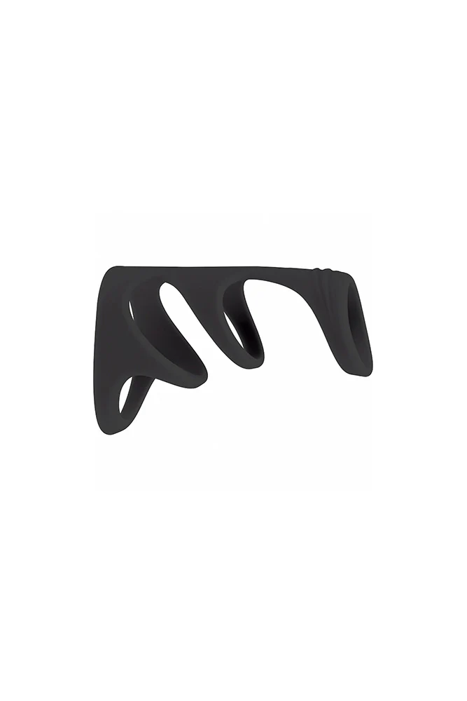 Shots Toys - Levelz - 3 Loop Silicone Cock Ring - Image 2
