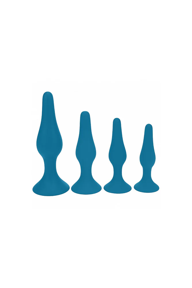 Shots Toys - Levelz - 4 PC Slim Silicone Anal Plug Set - Image 2