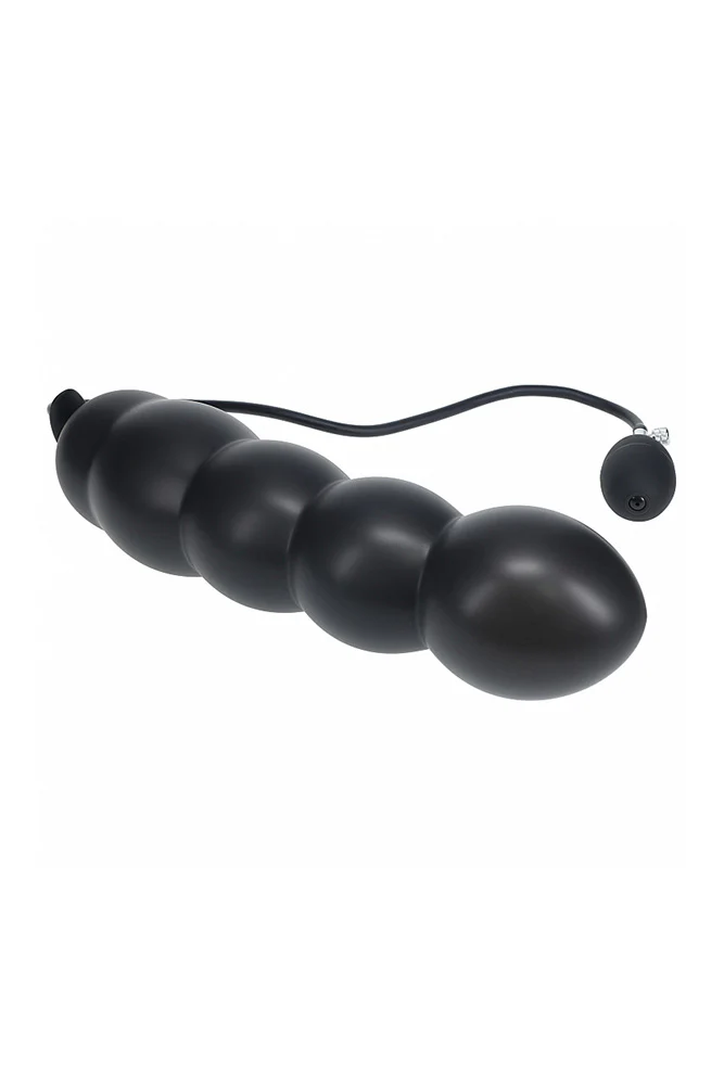 Shots Toys - Levelz - Beaded Inflatable Silicone Anal Plug - Image 3