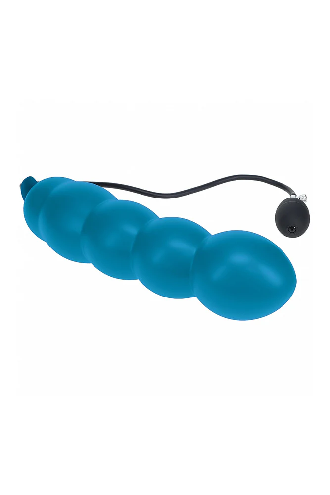 Shots Toys - Levelz - Beaded Inflatable Silicone Anal Plug - Image 4