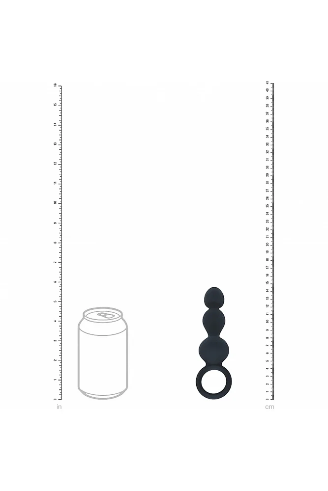 Shots Toys - Levelz - Beaded Silicone Anal Plug - Image 3
