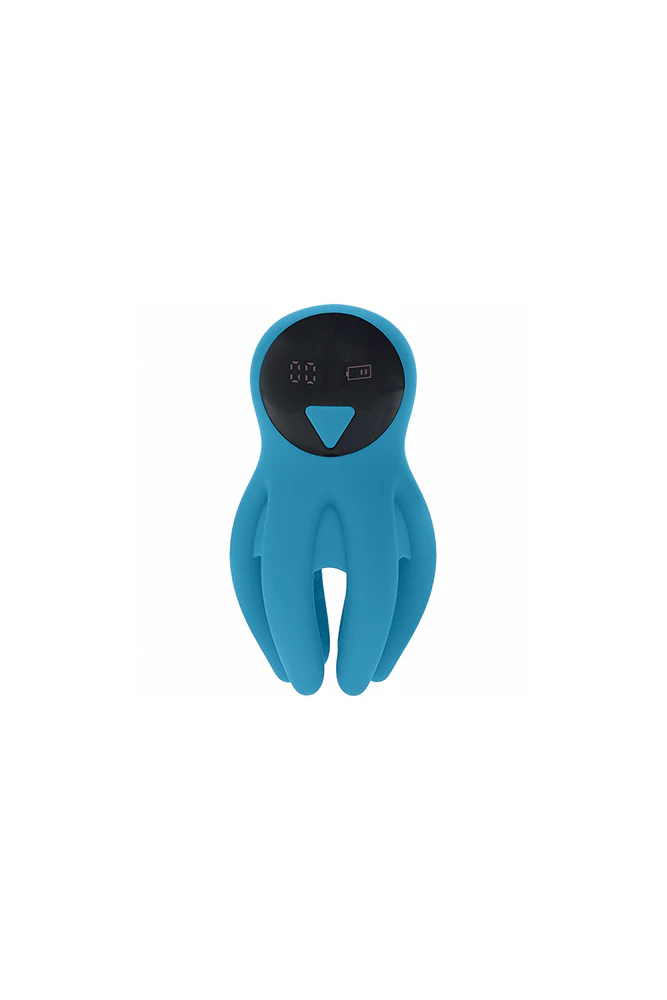 Shots Toys - Levelz - Digital Vibrating Silicone Penis Head Stimulator with Tentacles