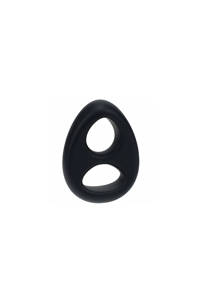 Shots Toys - Levelz - Double Liquid Silicone Cock & Ball Ring