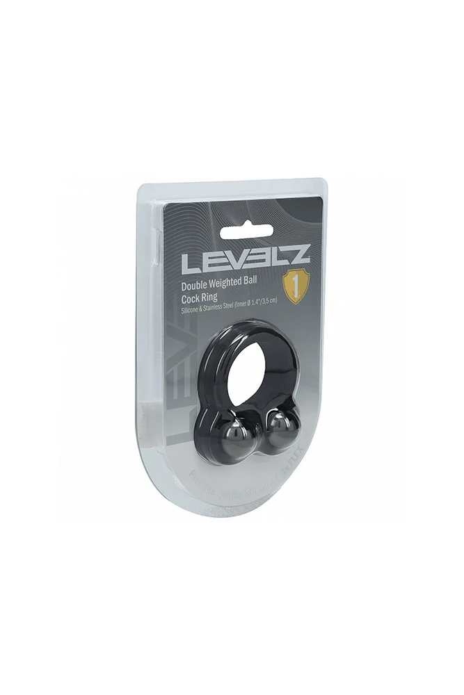 Shots Toys - Levelz - Double Weighted Silicone Cock Ring - Image 3