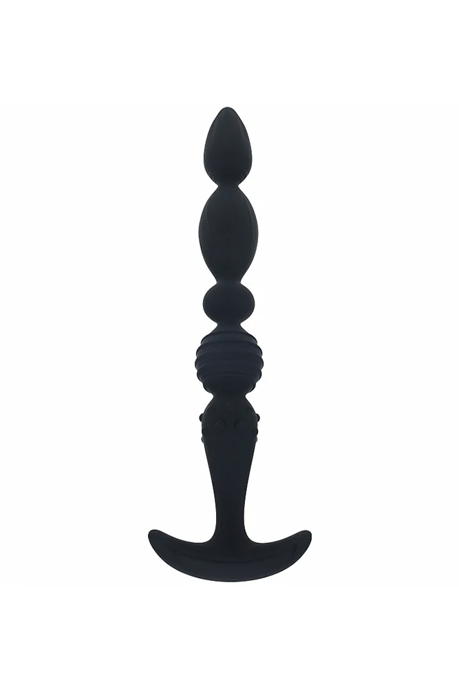 Shots Toys - Levelz - Multi-Textured Silicone Anal Probe