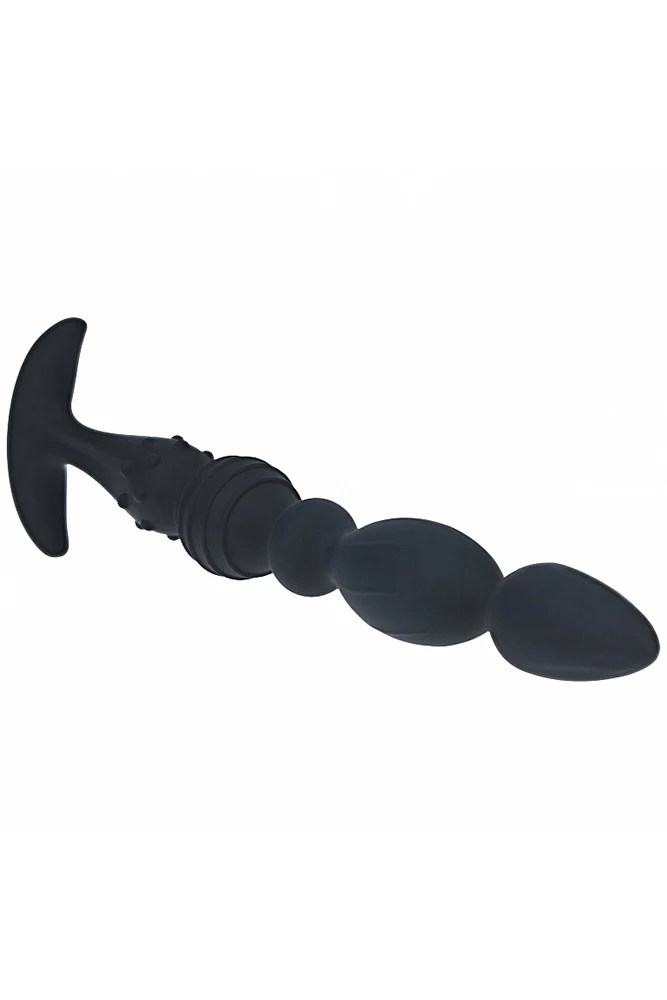Shots Toys - Levelz - Multi-Textured Silicone Anal Probe - Image 2
