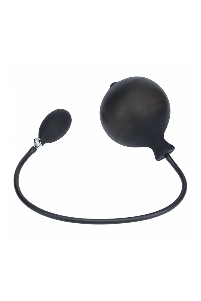 Shots Toys - Levelz - Ribbed Inflatable Silicone Anal Plug - Image 3
