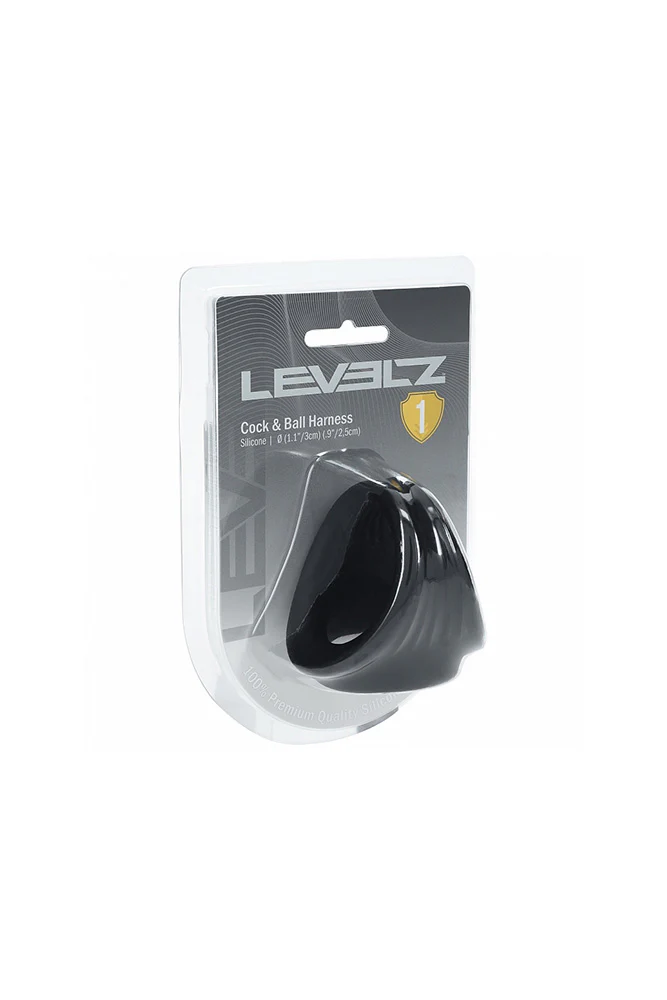 Shots Toys - Levelz - Silicone Cock & Ball Harness - Image 4