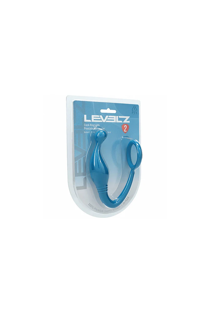 Shots Toys - Levelz - Silicone Cock Ring with Prostate Stimulator - Image 7